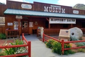 Photo of the Kern Valley Museum front door.